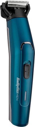 Мультитример BaByliss MT890E з японської сталі 12-в-1, водонепроникний, 12 насадок для обличчя та тіла