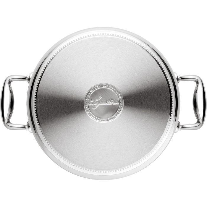 Каструля Lagostina Accademia Lagofusion з кришкою, нержавіюча сталь, 26 см