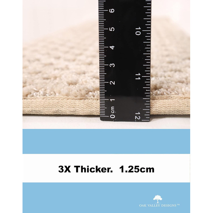 Килимкові сходинкові накладки Oak Valley Designs™ Bayside Charm Crystal Canyon - антиковзаючі, для дерев'яних сходів, 68.6 x 24.8 см (4 шт.)