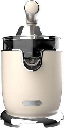 Електрична соковитискачка для цитрусових Cecotec Xqueeze RetroJuice 1000 Green - 1000W, нержавіюча сталь, 2 конуси, зелений (бежевий)