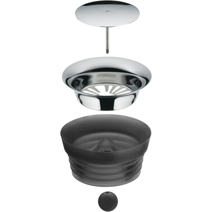 Скляна карафа WMF Basic 1,5 л з кришкою та ситом для льоду та фруктів