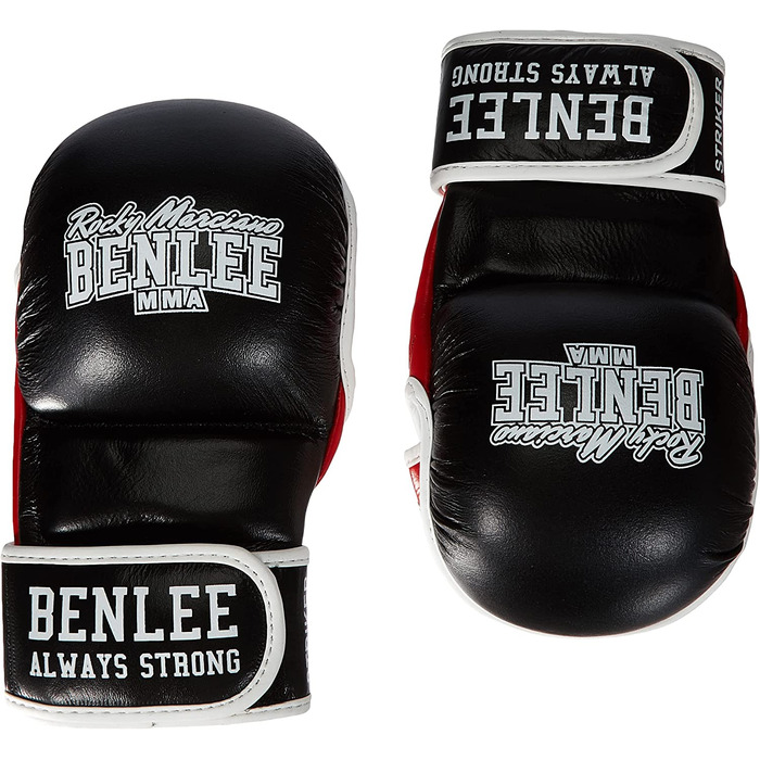 Шкіряні тренувальні рукавички Benlee для ММА (1 пара) Striker S / M чорного кольору