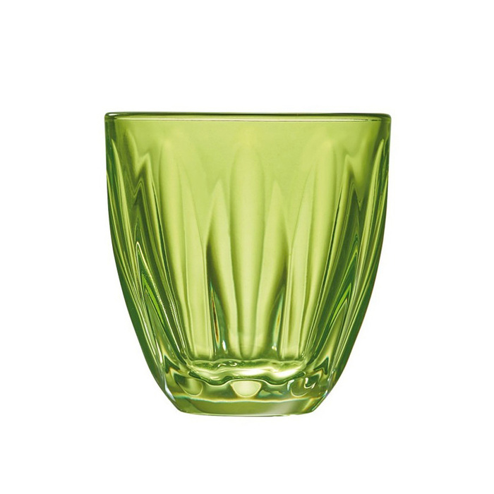 Набір кольорових склянок для напоїв La Roshere LILY, h 9 см, 250 мл, 4 шт.