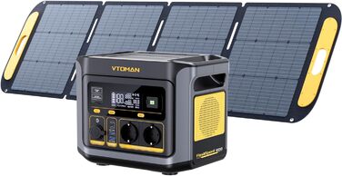 Портативна електростанція VTOMAN 600W (пікова 1200W) - 499Wh, LiFePO4, 100W USB-C, швидка зарядка, для кемпінгу, риболовлі, автодому (FlashSpeed 600+200W SP)