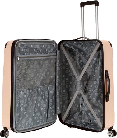 Тролей Rockland London з жорстким корпусом, білий (28 дюймів)