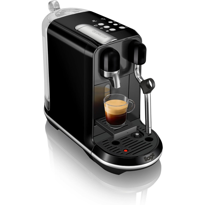 Кавомашина Sage Nespresso Creatista Uno SNE500BKS, глянцева чорна