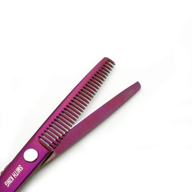 Набір ножиць для волосся 6,0 дюймів з гребінцями, фіолетовий - ідеально підходить для стрижки та проріджування волосся (макс. 60 символів)