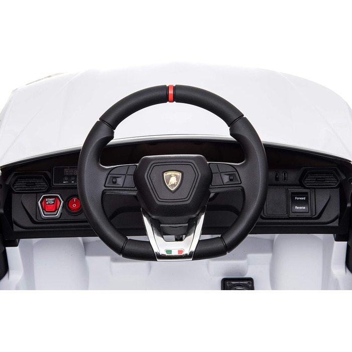 Дитячий електромобіль FINOOS Lamborghini Urus з оригінальною ліцензією, 12V акумулятор, вертикальні двері, 2 мотори, радіоуправління, чорний, для дітей 1-4 років