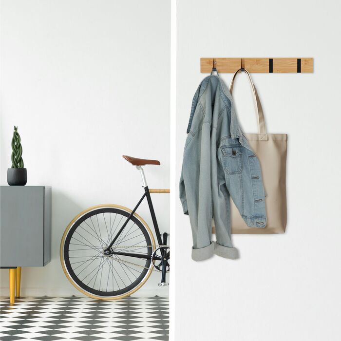 Тумба для одягу Relaxdays з відкидними гачками