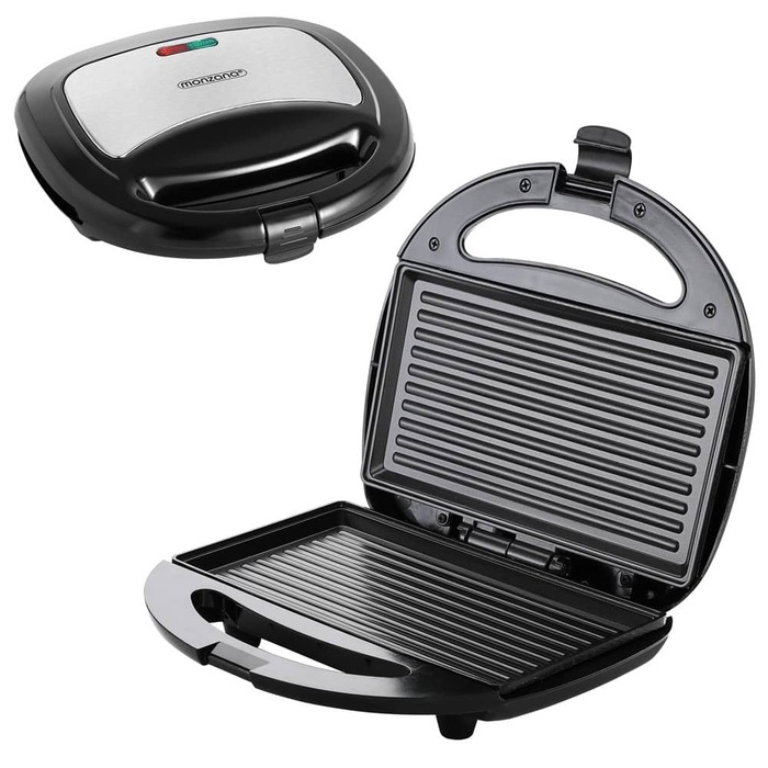 Контактний гриль Чорний/Сріблястий 750W