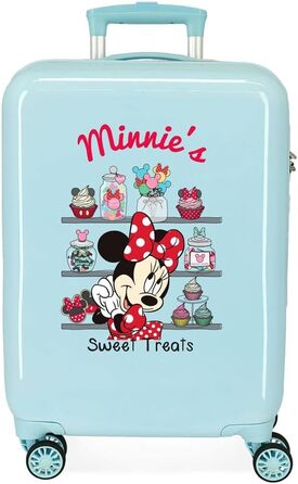 Багажник кабіни Disney Mickey, зелений, 50x38x20 см, ABS, кодовий замок, 34 л, 3 кг, Minnie Design