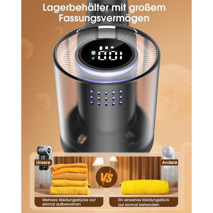 Видалення ворсу з одягу, пристрій для чищення тканини Lint Remover, Visual Trash