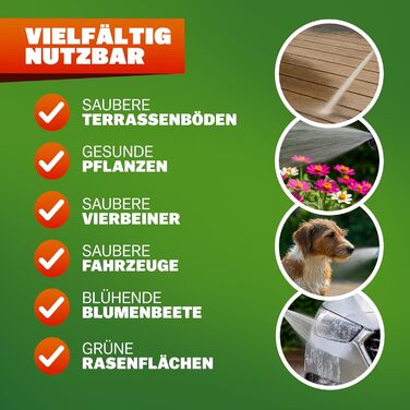 Шланговий барабан Gardebruk® 20м + 2м з кріпленням для стіни, 1/2', для саду, багатофункціональна ручна лійка, система подачі та намотування шланга