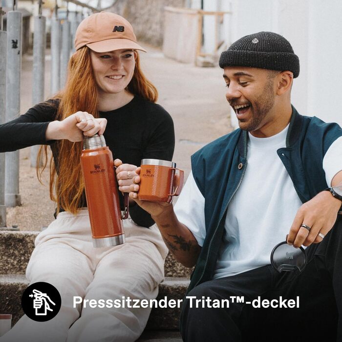 Термокружка Stanley Classic Legendary Camp Mug - 0.35L, Hammertone Clay (нержавіюча сталь)