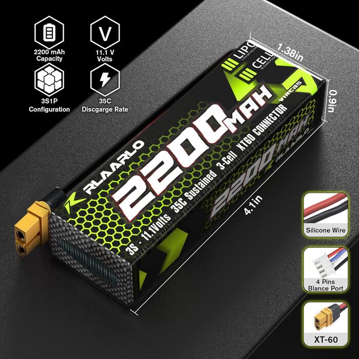 Радіокерований автомобіль RIAARIO 1:10 Brushless 50 км/год Позашляховик 4WD Водонепроникний карбон