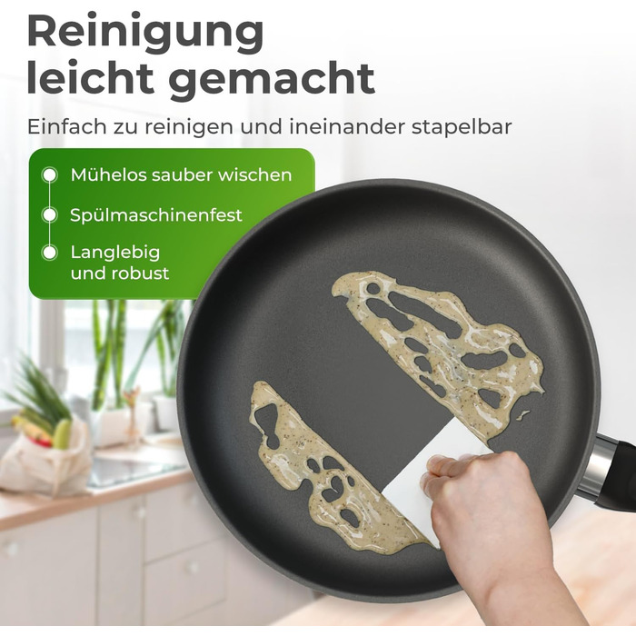 Сковорода-гриль KLAMER Induktion 28 см з нержавіючої сталі для стейків та тушкування