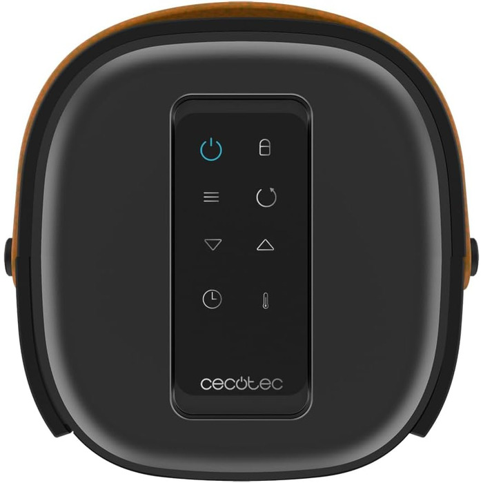 Керамічний обігрівач Cecotec ReadyWarm 10050 Top Ceramic Pro, 2200 Вт, з осциляцією, 3 режими, світло, керування сенсором та пульт, система безпеки