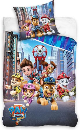 Постільна білизна Trumschn Paw Patrol 135x200 80x80 - Paw Patrol Кінофільм - 100 бавовна - Постільна білизна Chase Paw Patrol Mighty Pups 135x200Постільна білизна Trumschn Paw Patrol 135x200 80x80 - Постільна білизна Paw Patrol Кінофільм - 100 бавовна - П