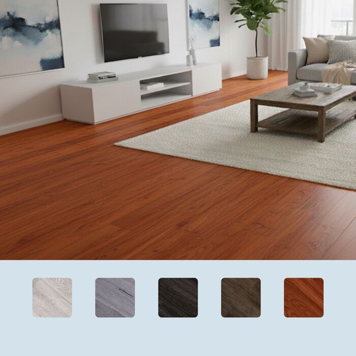 Вініловий підлоговий декор Relaxdays з самоклеючою основою та дизайном під дерево