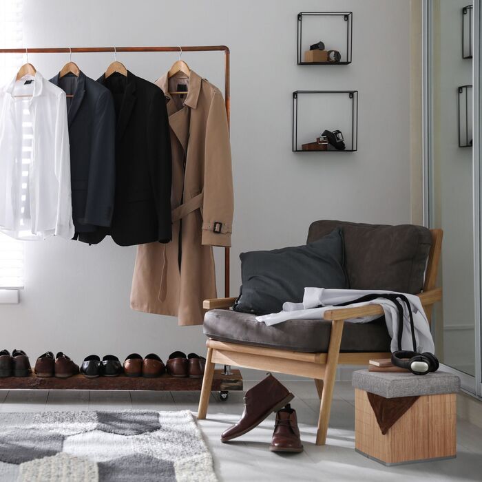 Relaxdays Пуф з місцем для зберігання