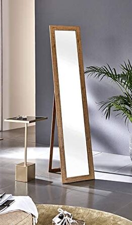 Підлогове дзеркало для меблів Haku, пластик, 47 x 34 x 156 см (дуб)