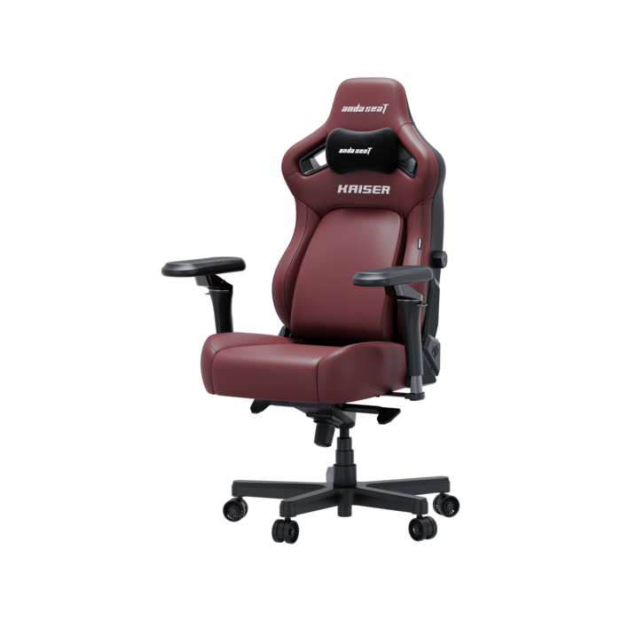 Крісло геймерське ігрове Anda Seat Kaiser 4 V2 Size XL Maroon PVC