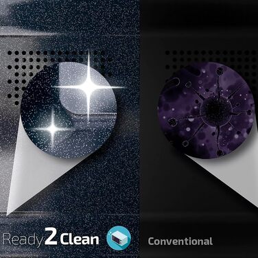 Мікрохвильова піч Cecotec ProClean 3060 20 л, 700 Вт, Ready2Clean, 6 режимів, 3D Wave, таймер 30 хв, срібляста
