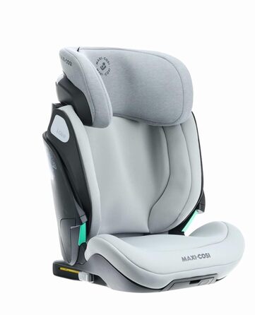 Дитяче крісло Maxi-Cosi Kore i-Size, 3,5-12 років, 100-150 см, дитяче крісло ISOFIX, регульована висота/ширина, бічна система захисту плюс, швидке та легке кріплення, (справжній сірий)