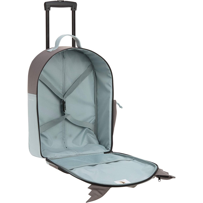 Повсякденний дитячий валізу дорожній візок-візок з телескопічною стійкою і коліщатками для дітей від 3 років, 45 см, 17 л / візок про друзів, Калі Уом