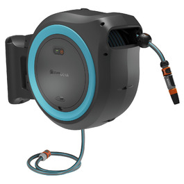 Gardena PowerRoll XXL Solo: Автоматичний шланг-намотувач 40м з акумулятором, бірюзовий (18645-55)