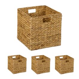Набір кошиків для зберігання Relaxdays з ротангу