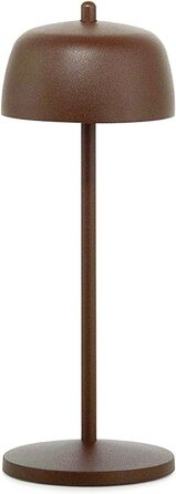 Zafferano Circe: Бездротова LED-лампа для дому та саду, Corten, 30 см, димер, 2200-3000K, керування кнопкою