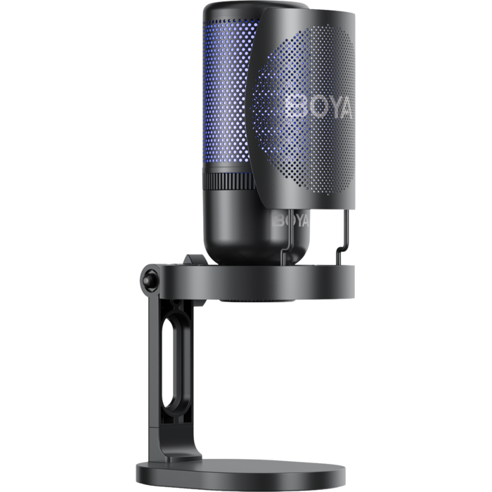 Мікрофон конденсаторний BOYA K3-02 RGB Black