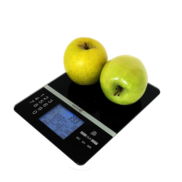 Кухонні ваги для схуднення SmartLab D36400 макс 5 кг чорні