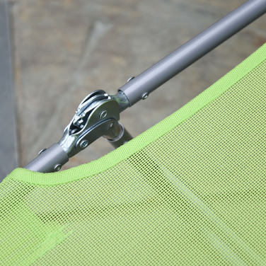 Outsunny Sun Lounger Садовий шезлонг Relax Lounger 4 кольори, складний шезлонг для ванни, шезлонг з сошками для саду та балкона