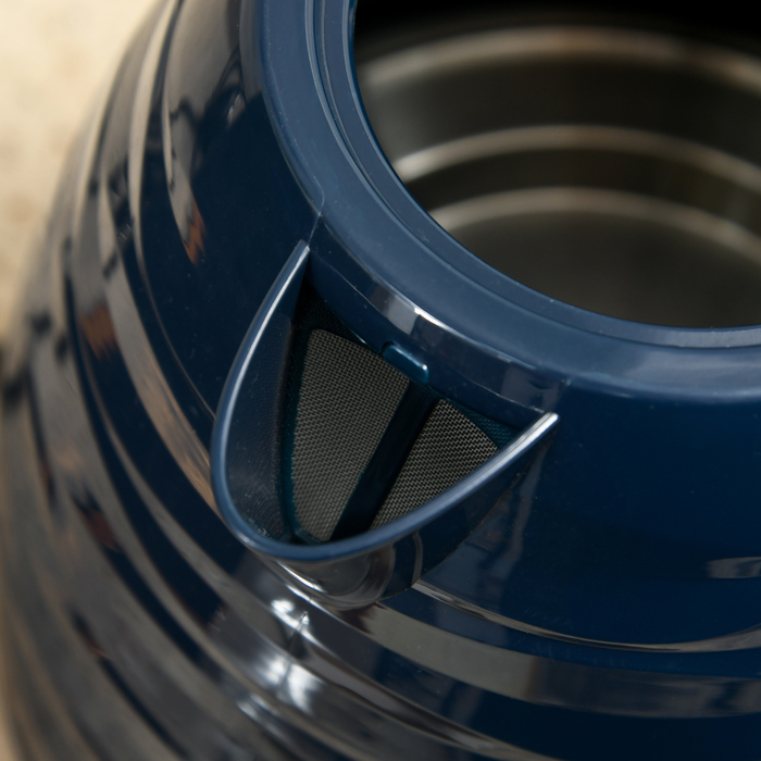 Набір тостера та чайника 2-в-1, 7 рівнів підсмажування, функція розморожування та підігріву, блакитний