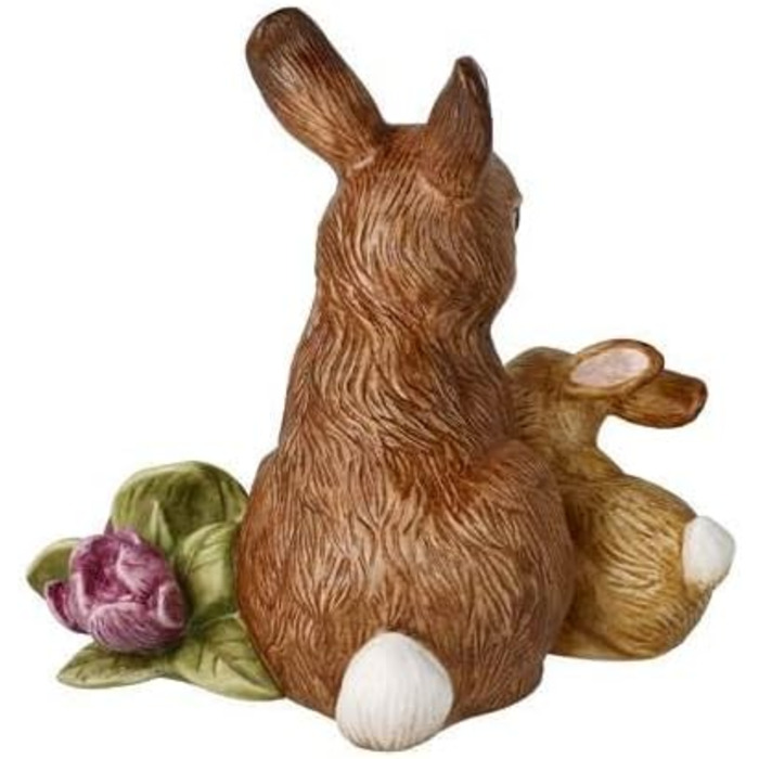 Кролик року 2024 Фігурка кролика Великдень, виготовлена з бісквітної порцеляни, розміри 13 х 8,5 х 13 см, 66-845-66-1