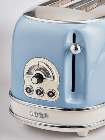 Електричний чайник Ariete Vintage 2869, 1.7 л, нержавіюча сталь, ретро-дизайн, з автовимкненням та ситом