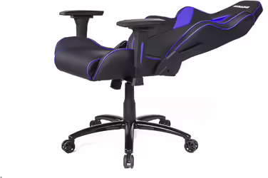 Ігрове крісло AKRacing Core LX Plus, PU шкіра, чорне/індиго, 5 років гарантії