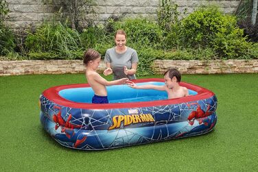 Дитячий надувний басейн Bestway Spider-Man 200x146x48 см