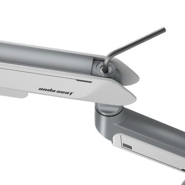 Настільне кріплення для монітора Anda Seat Stealth PRO II 17’’-42’’ White&Gray