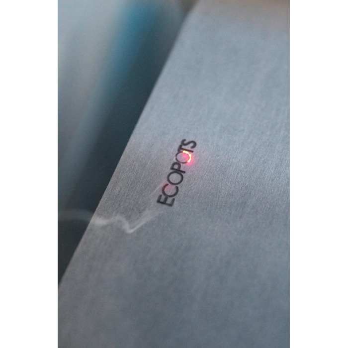 Квітчар Ecopots великий, сірий, діаметр 50 см - квітчар для дому та саду