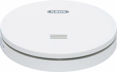 Датчик диму ABUS RWM160 з батареєю на 10 років - сертифікований Q-Label та DIN EN 14604 - приглушене світло вночі - білий (упаковка 5 шт.)