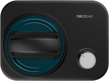 Машина для приготування морозива Cecotec Gelacy 1200 Touch з компресором. Чорний колір, 0,8 л, сенсорний екран, 110 В, 30 хвилин