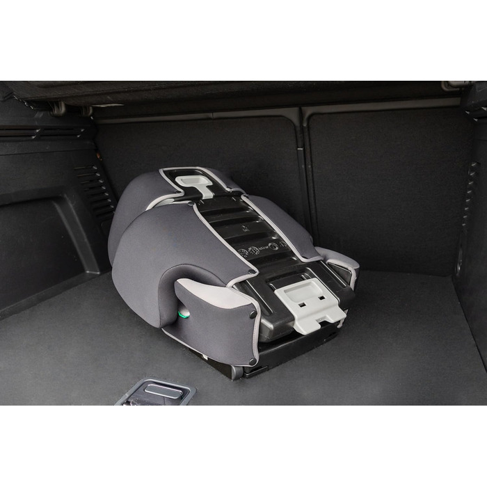 Автокрісло Bebeconfort Disney Hera i-Fix 100-150 см (3.5-12 років) Miss Minnie Graphite - легке, з регульованим підголівником