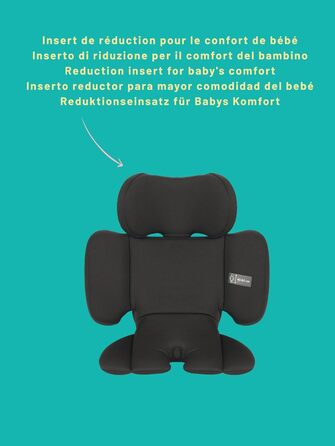 Автокрісло Nania Prato I-Size, 40-150 см, від народження до 12 років, з регульованою підголівником та поперековою підтримкою