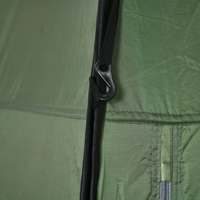 Туалетний намет для кемпінгу Outsunny Pop-Up Shower Tent для кемпінгу 126x124x189см темно-зелений з сумкою для перенесення для мобільного вуличного туалету