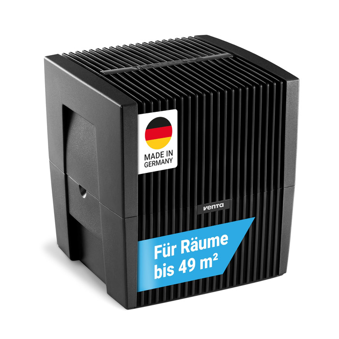 Зволожувач повітря Venta LW15 Classic Original чорний, до 29 м², ультратихий 20 дБ, 5 л, без фільтрів