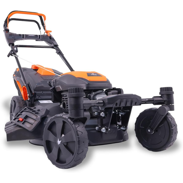 Бензиновий газонокосарка FUXTEC 4в1 FX-RM5196 з Edge-Cut, ширина косіння 51 см, 170 ccm, з приводом на задні колеса, 60л травозбірник