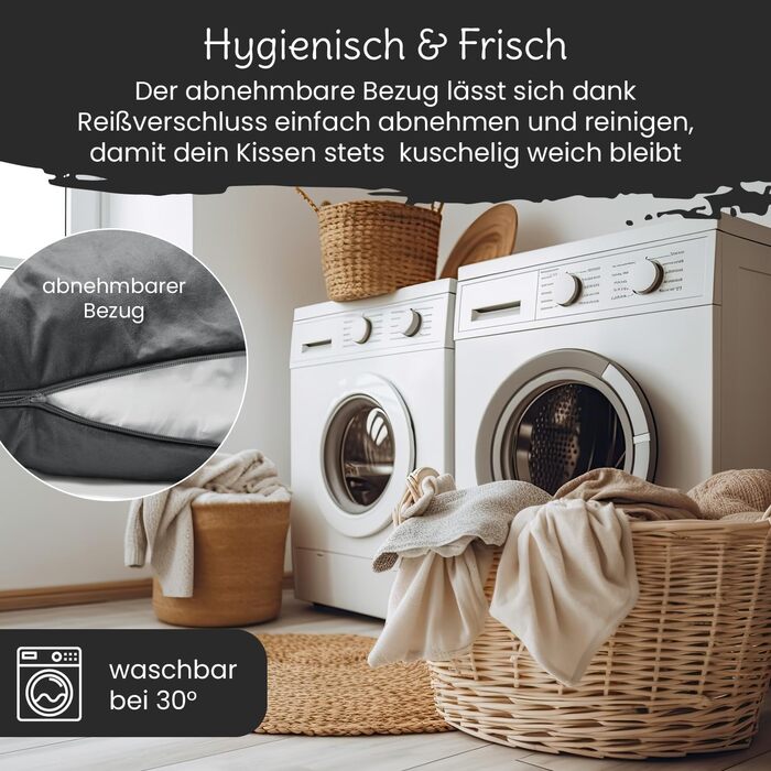 Подушка для вагітних ELONEO XXL, подушка для сну на боці, вагітність, велика U-подібна подушка, подушка для годування з м'яким, знімним та пральним чохлом, сіра антрацит